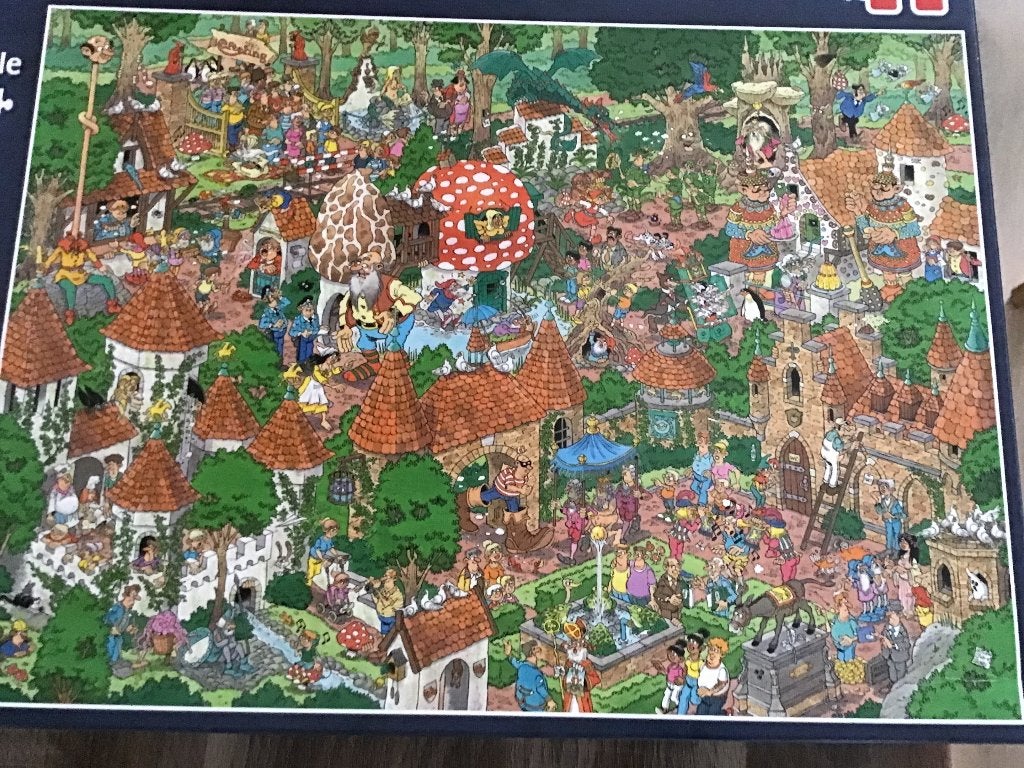 Legpuzzels, Ophalen, 500 t/m 1500 stukjes, Zo goed als nieuw, Legpuzzel
