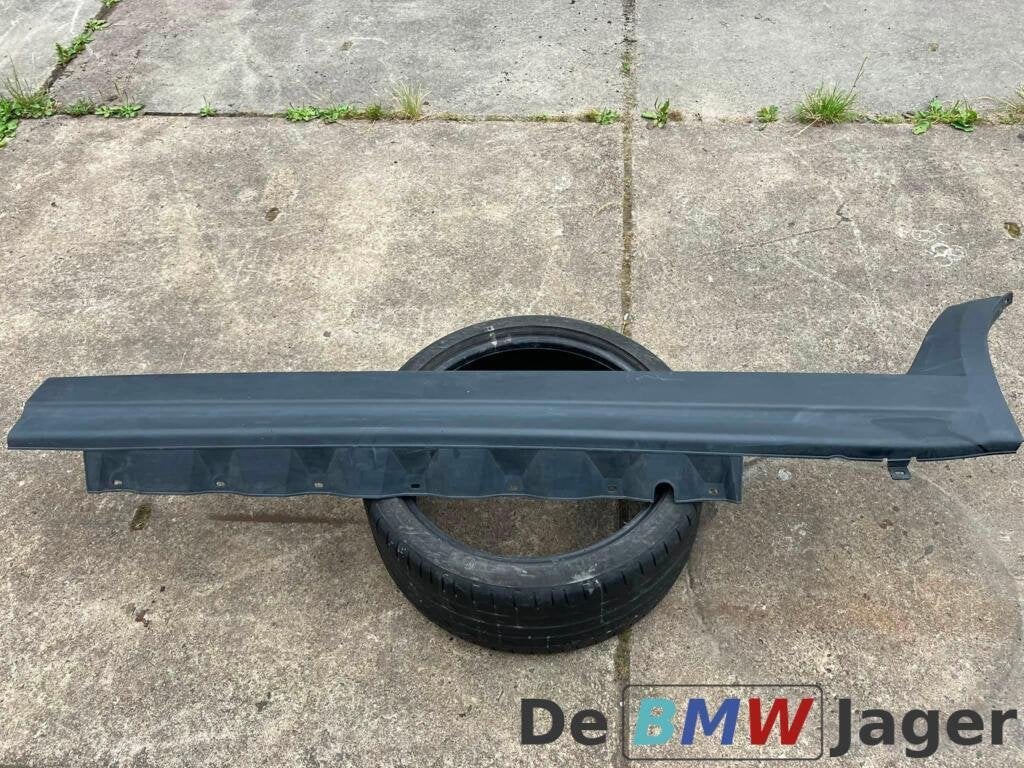 Sideskirt links zwart BMW X3 E83 & X3 E83 LCI 51713330865, Gebruikt, Ophalen of Verzenden, BMW, BMW