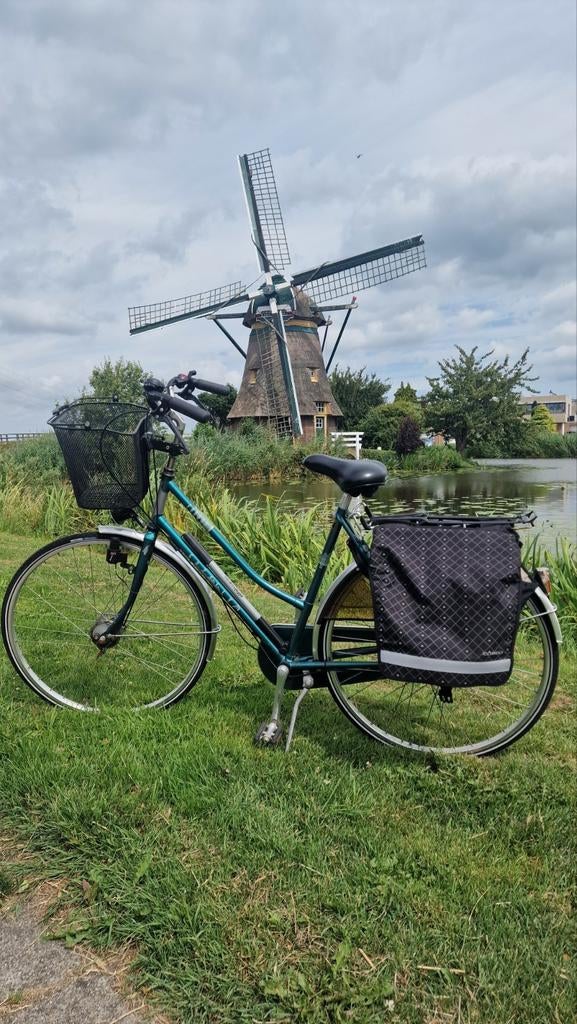 Fiets Gazelle, Fietsen en Brommers, Fietsen | Dames | Damesfietsen, Velgrem, Versnellingen, Ophalen of Verzenden, Gazelle