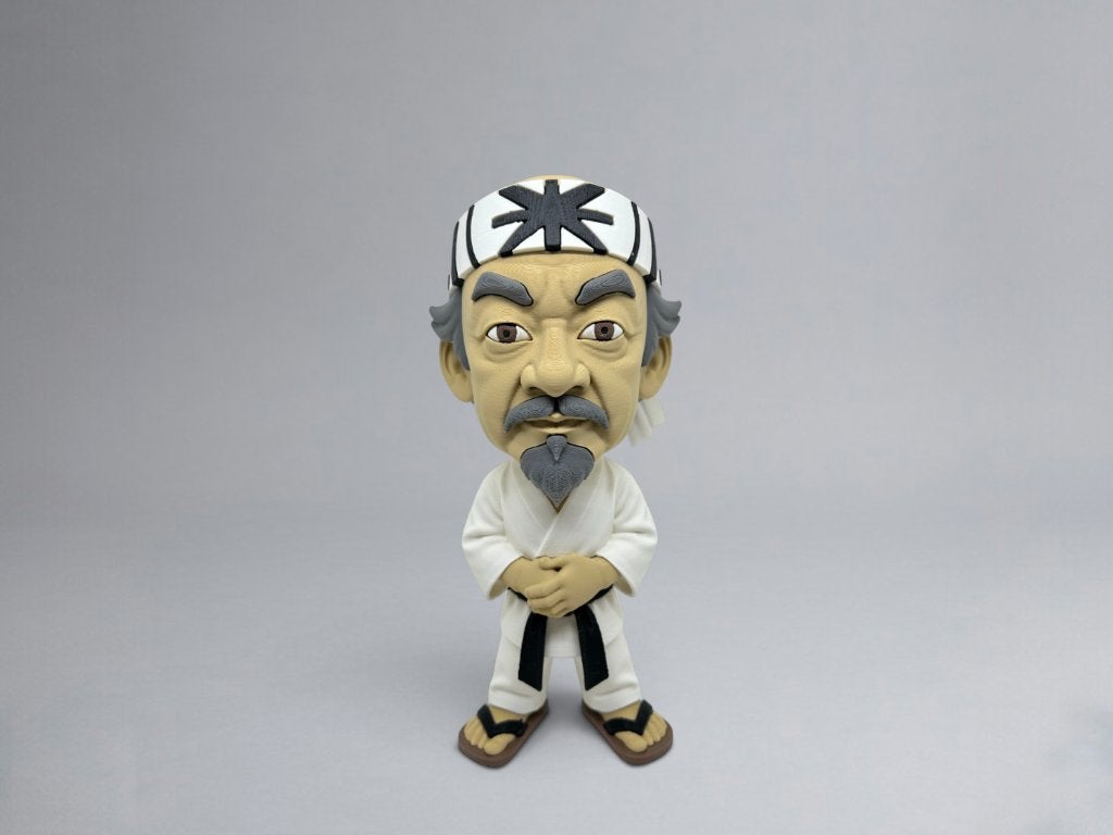 Mr. Miyagi Figuur 30 cm | Karate Kid Collectible, Ophalen of Verzenden, Nieuw, Mens
