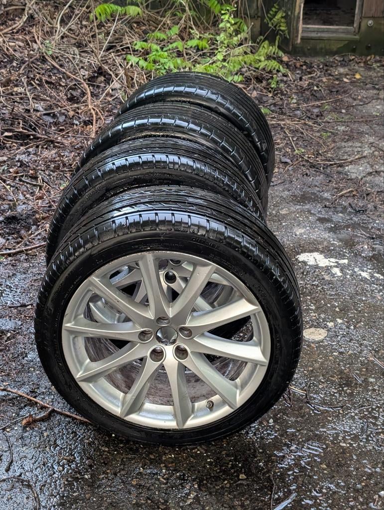 Jaguar Velgen Breedset 19" & Spaakset 18" XJ X350, I-Pace, Auto-onderdelen, Banden en Velgen, Gebruikt, Velg(en), Personenwagen