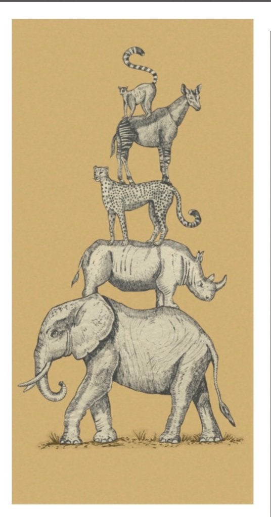 Eijffinger behang Safari Stack Orche, Ophalen, Overige merken, Geel, Fotobehang