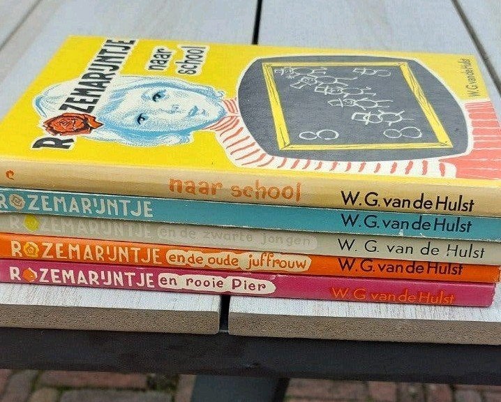 Rozemarijntje boekenreeks - W.G. van de Hulst (5 delen), Ophalen of Verzenden, Gelezen, W.G. van de Hulst, Fictie algemeen