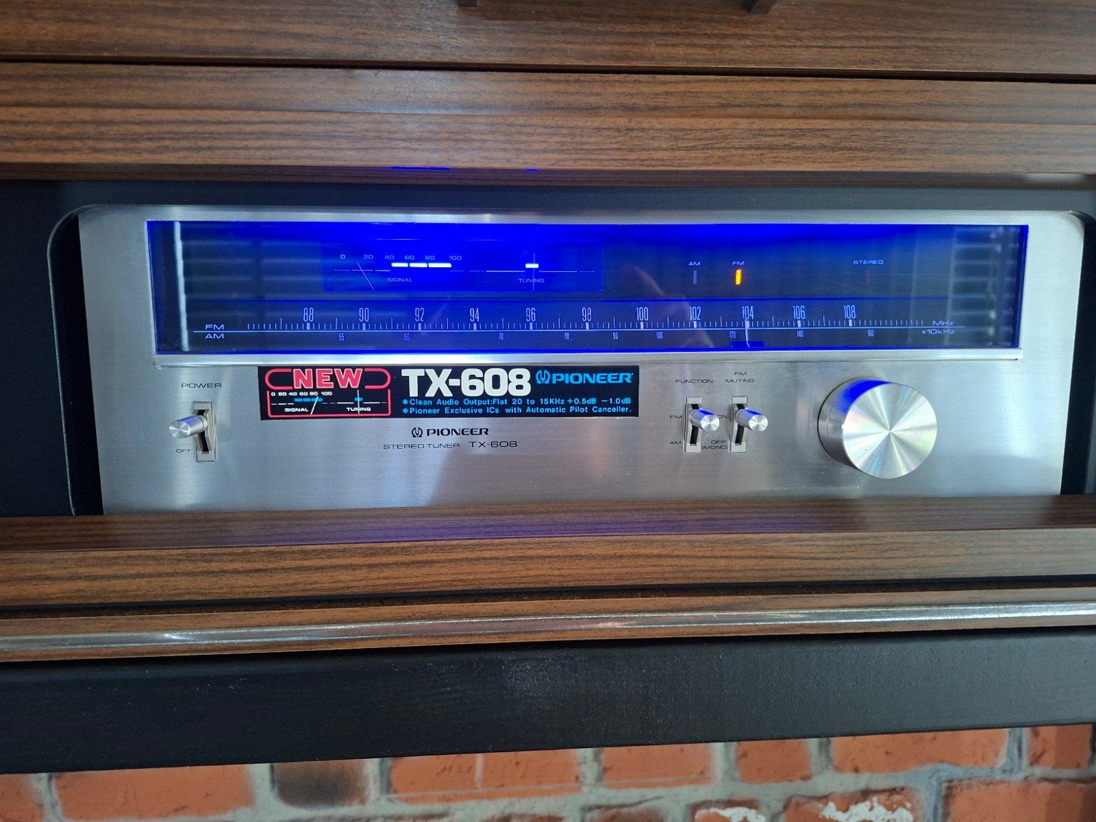 Pioneer TX-608 tuner - Zo goed als nieuw, Ophalen, Zo goed als nieuw, Analoog