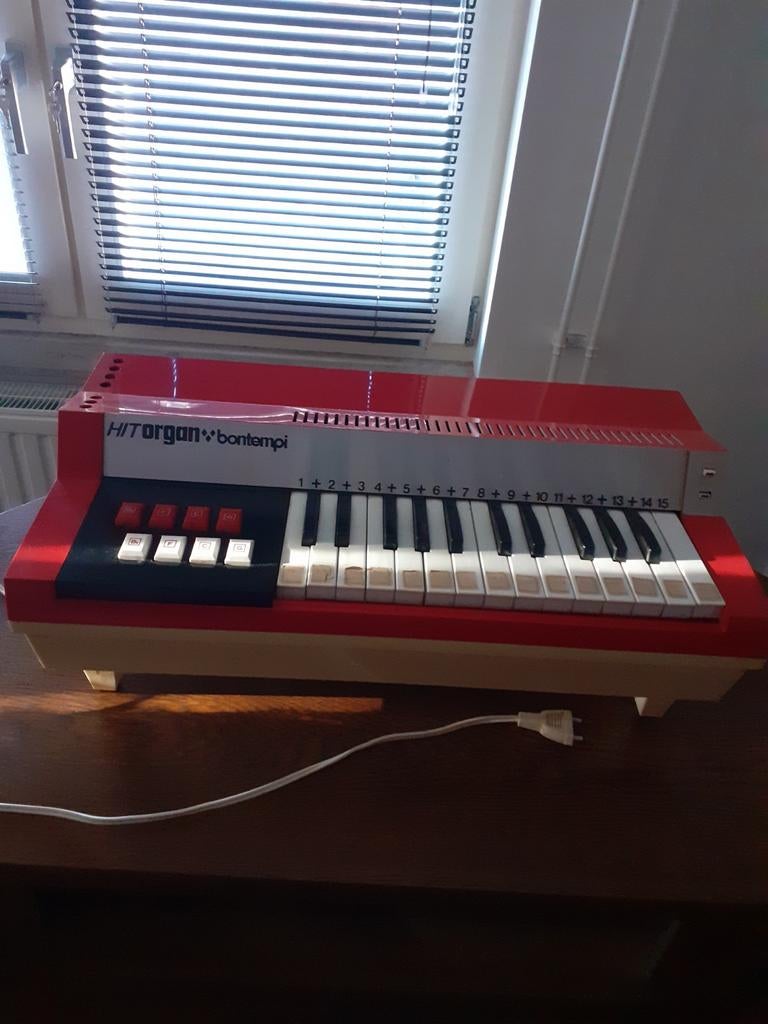 Hitorgan bontempi luchtorgel, Muziek en Instrumenten, Orgels, Ophalen, Gebruikt, 1 klavier, Orgel