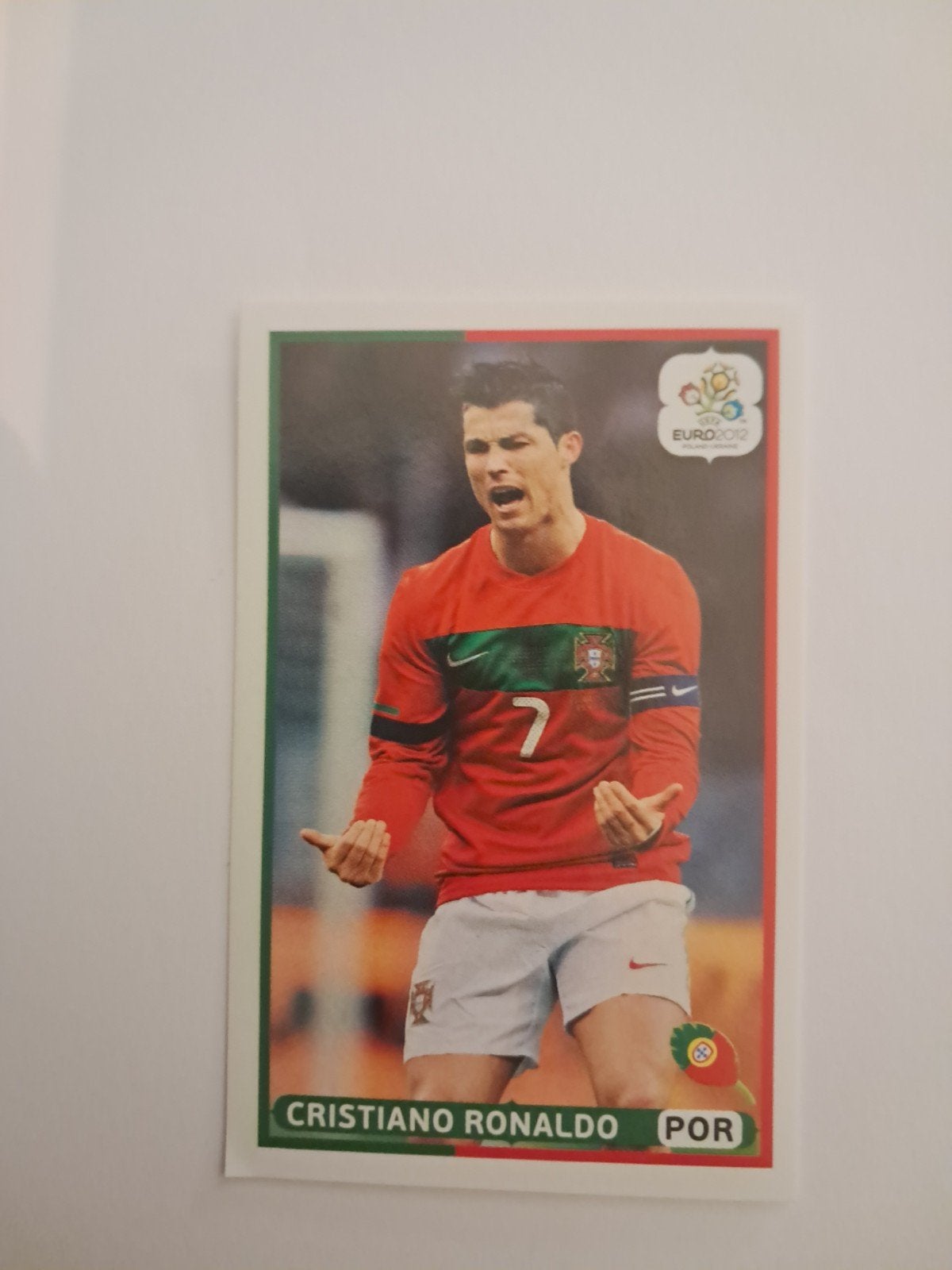 Cristiano Ronaldo sticker van Panini UEFA EURO2012. NIEUW!, Ophalen of Verzenden, Nieuw