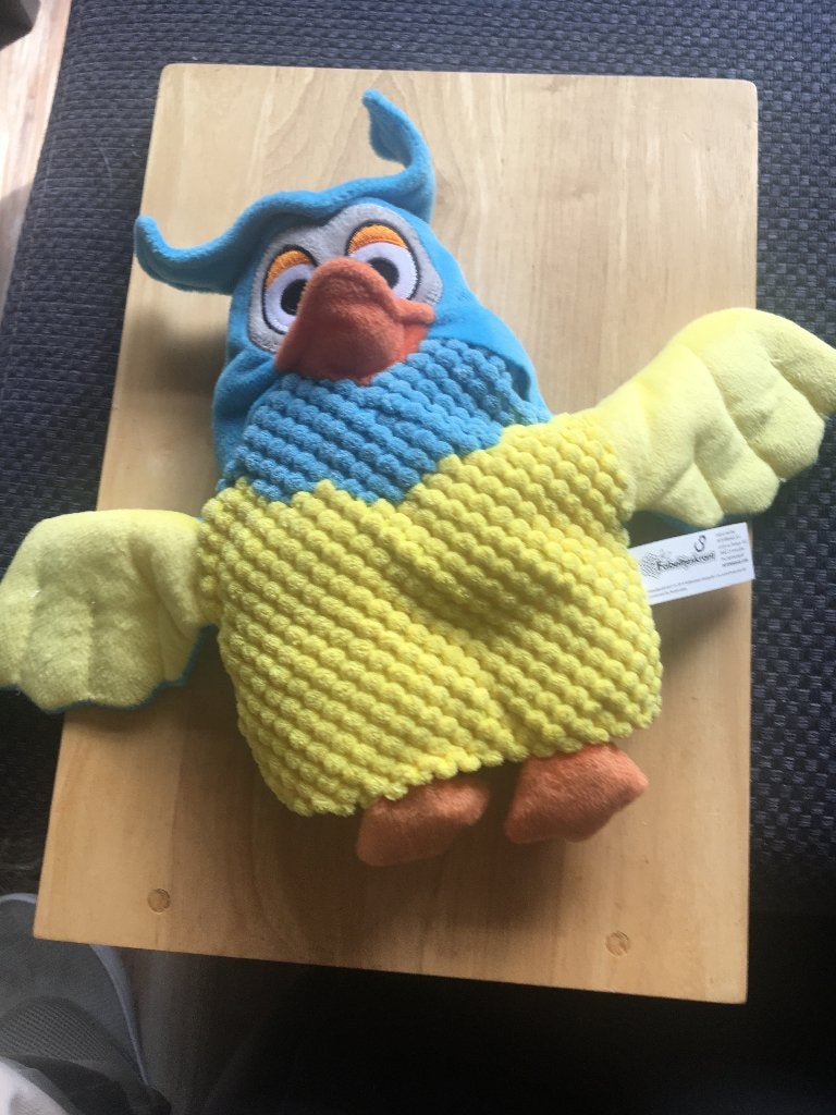 meneer de uil handpop/ fabeltjes krant, Ophalen of Verzenden, Zo goed als nieuw, Tv, Actiefiguur of Pop