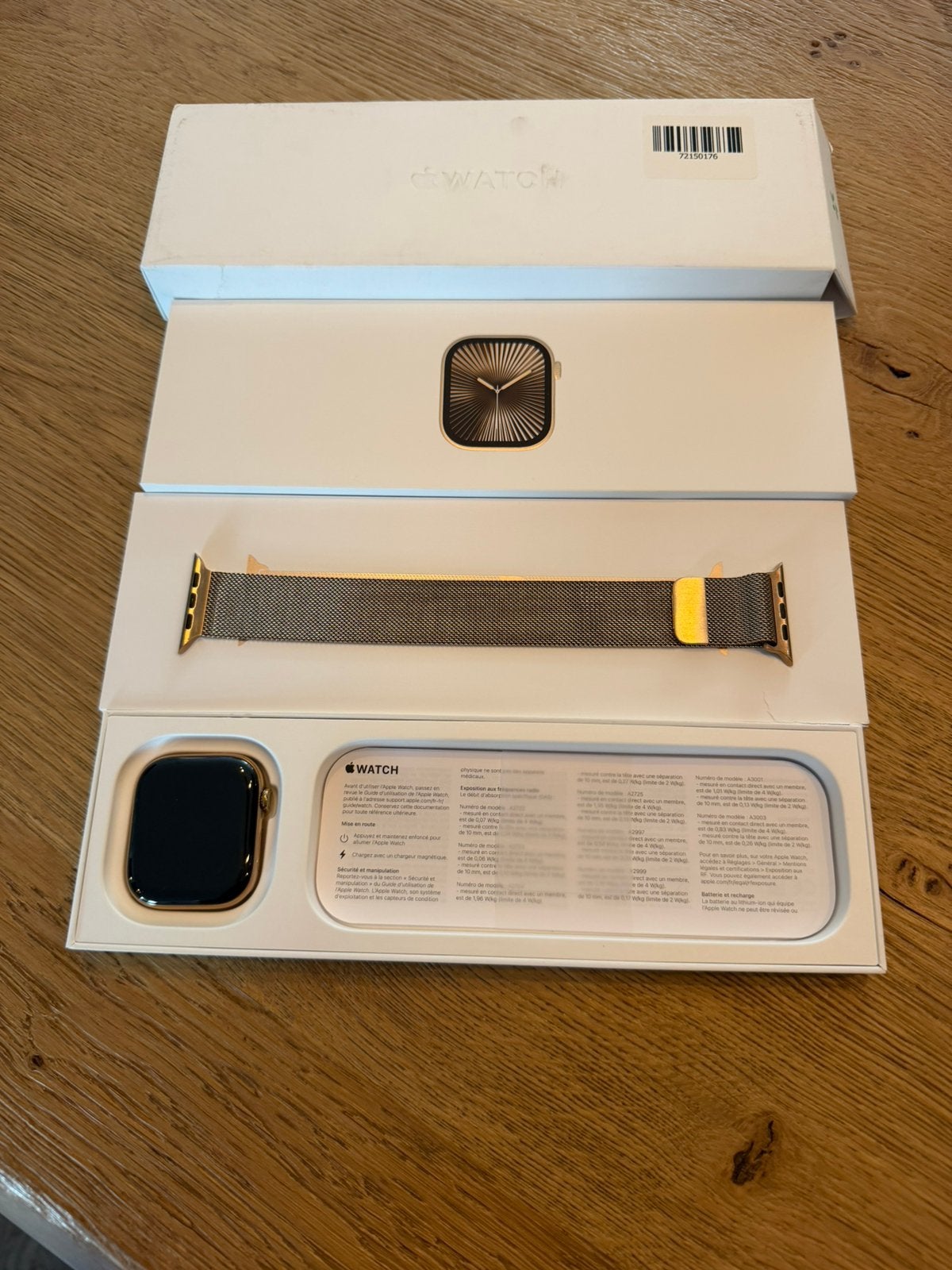 Apple Watch Series 10 – 46 mm – Gold Aluminium, Sieraden, Tassen en Uiterlijk, IOS, Slaap, Ophalen of Verzenden, Zo goed als nieuw