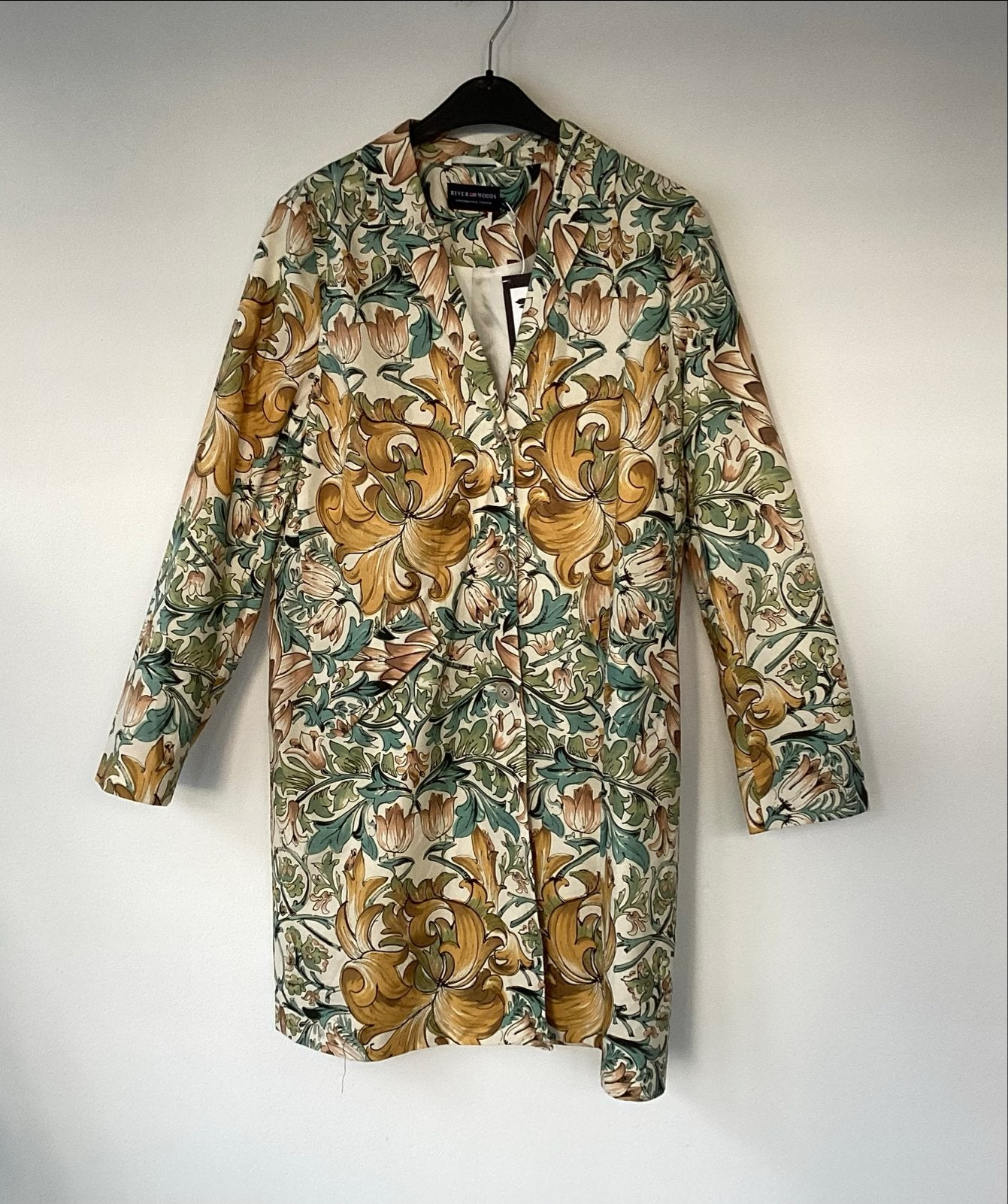 River Woods Jas met Bloemenprint - Nieuw met kaartjes,mt M, Kleding | Dames, Verzenden, Nieuw, Meerkleurig