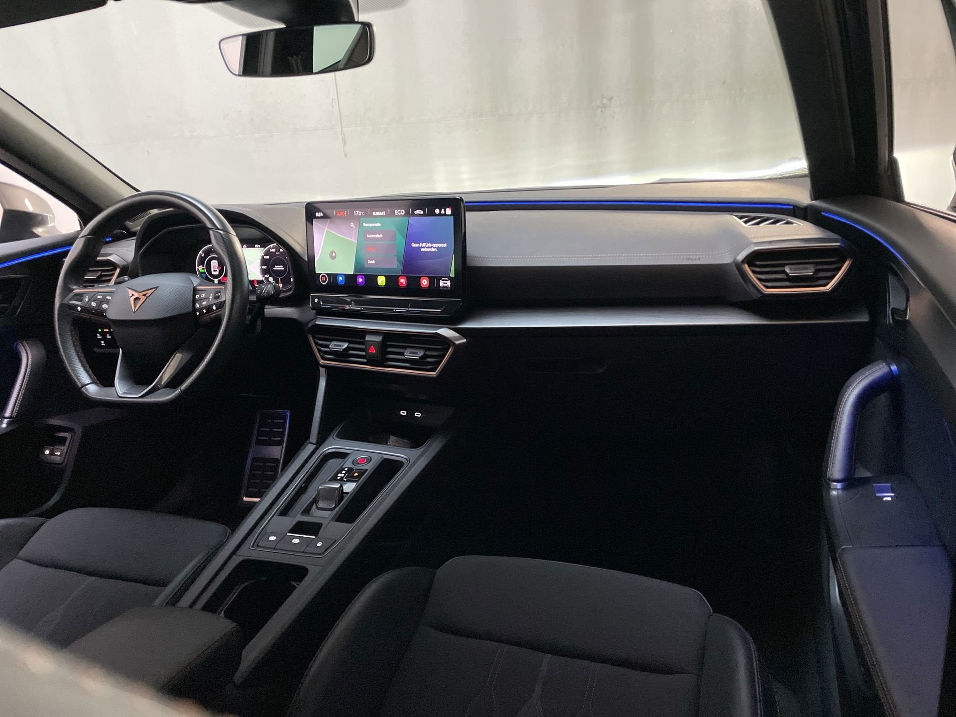Cupra Formentor 1.4 e-Hybrid 245pk VZ Black Edition LED Came, Auto's, Cupra, Gebruikt, 4 cilinders, Leder en Stof, Plug-in hybride