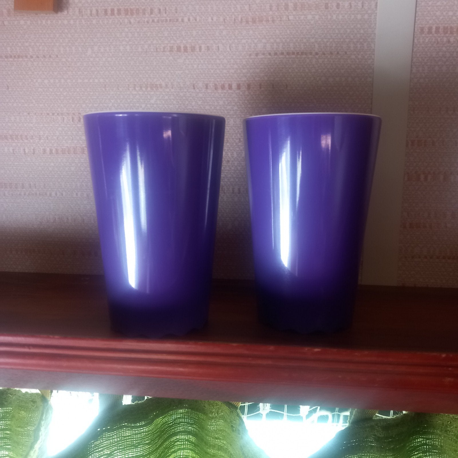 Twee bekers Mepal Rosti campingservies paars, Caravans en Kamperen, Kampeeraccessoires, Ophalen of Verzenden, Zo goed als nieuw