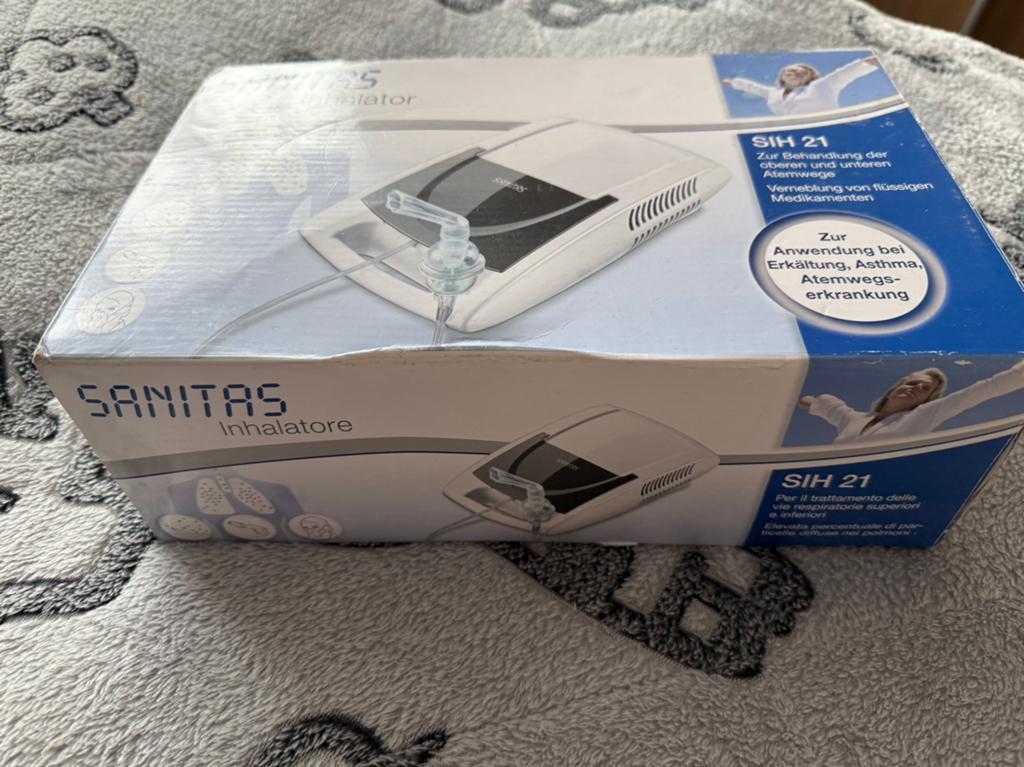Sanitas Inhalator nieuw!, Ophalen of Verzenden, Nieuw, Overige typen