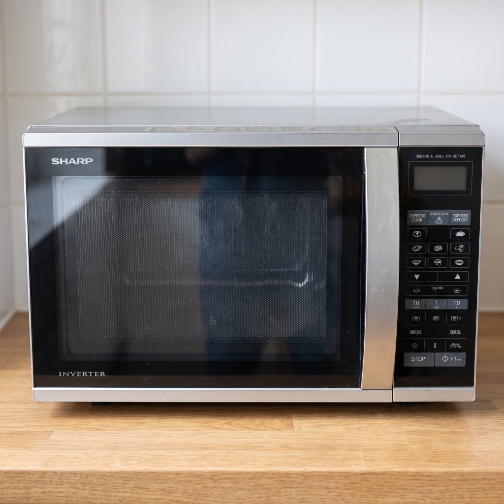 Sharp combi magnetron oven grill heteluchtoven, Witgoed en Apparatuur, Combimagnetron, Gebruikt, Ophalen of Verzenden, Draaiplateau