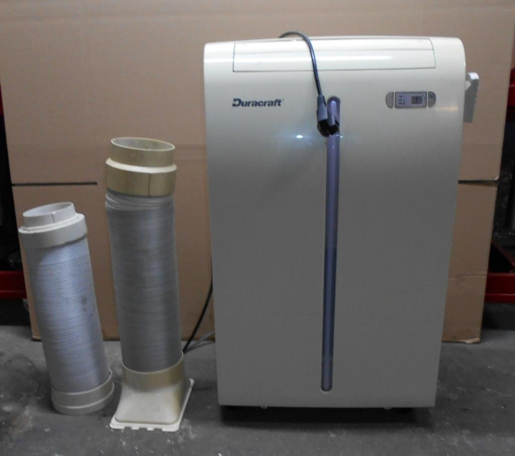 Mobiele airco-unit, Duracraft, AMD 8500E, 230 volt, Ophalen, Gebruikt, Minder dan 60 m³, 3 snelheden of meer