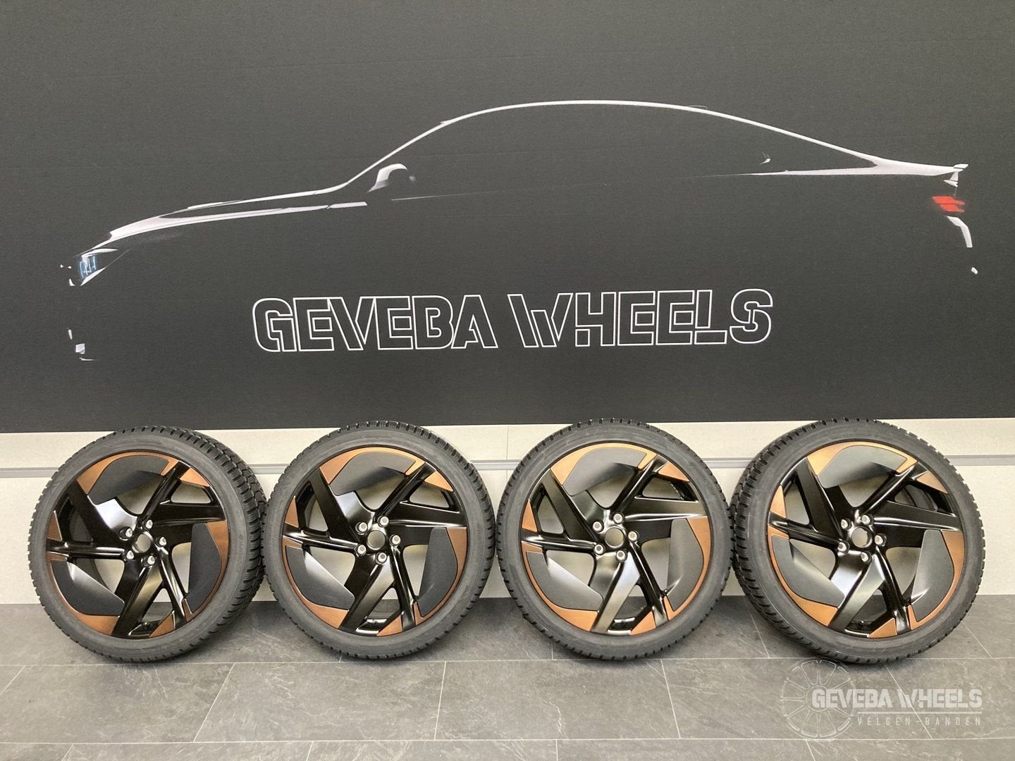 20” originele Cupra Born velgen + winterbanden NIEUW 5x112, -, -, Banden en Velgen, 20 inch