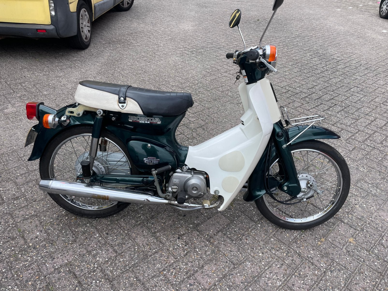 Honda supercub c50 met kenteken, Ophalen of Verzenden, Zo goed als nieuw, Benzine