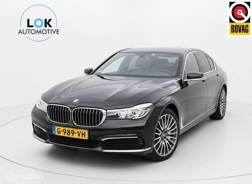 BMW 7-serie 730d High Executive LED|LEDER|MEMORY|CAMERA|, Auto's, BMW, Automaat, 1730 kg, Achterwielaandrijving, Gebruikt