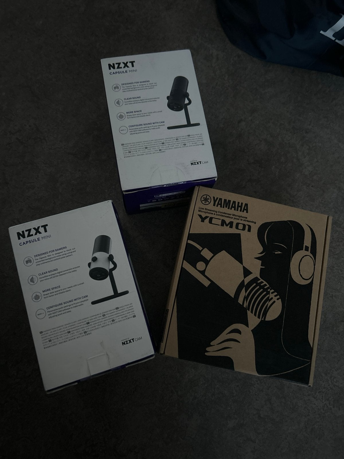 NZXT Capsule Mini en Yamaha YCM01 Microfoons, Muziek en Instrumenten, Microfoons, Ophalen, Nieuw, Studiomicrofoon