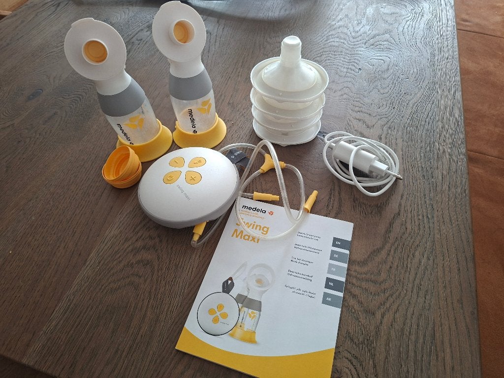 Medela swing maxi, Ophalen of Verzenden, Gebruikt, Borstkolf, Medela