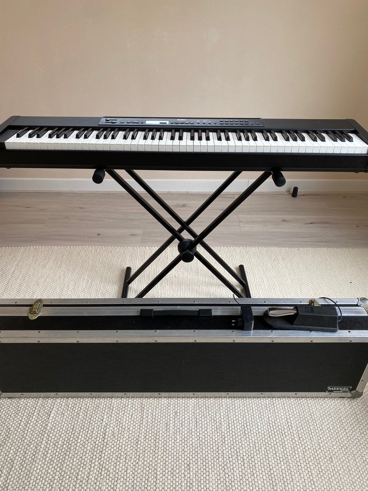 Yamaha P-80 digitale piano – incl. flightcase…, Ophalen, Gebruikt, 88 toetsen, Yamaha