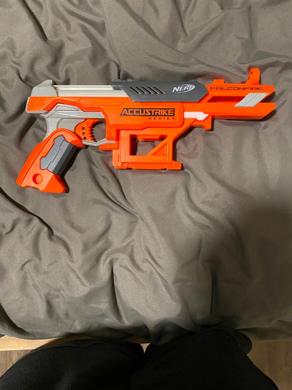 Nerf AccuStrike Falconfire Blaster, Ophalen of Verzenden, Zo goed als nieuw