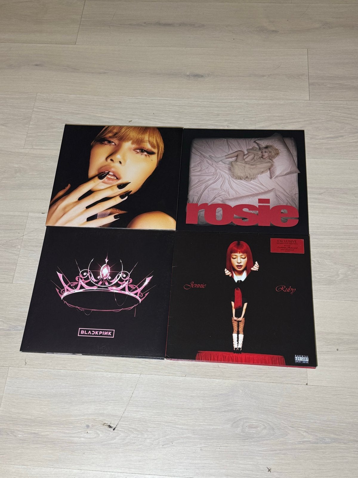 Blackpink Vinyl 4 - Lisa, Rosé, Jennie, The Album, Boxset, K-pop, Ophalen of Verzenden, Zo goed als nieuw
