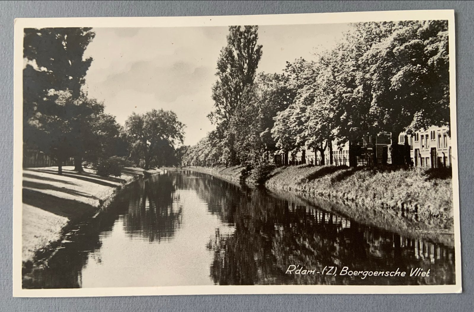 Rotterdam Boergensche Vliet, Verzenden, 1920 tot 1940, Gelopen, Zuid-Holland