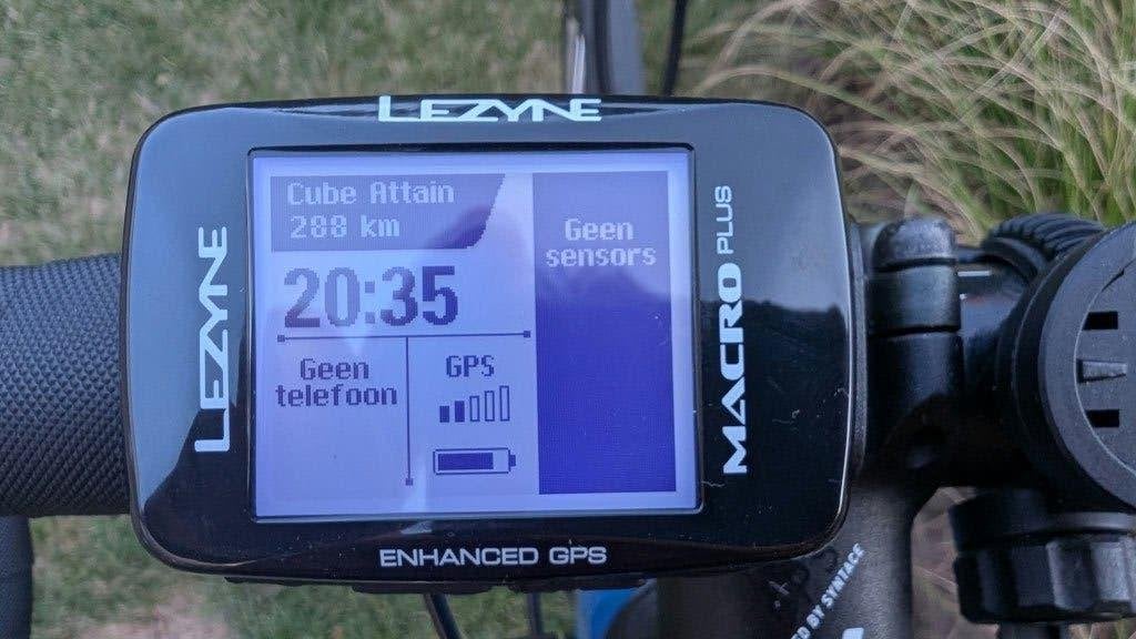 Lezyne Macro Plus GPS, Ophalen of Verzenden, GPS, Zo goed als nieuw