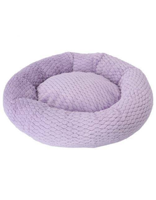 Hondenmand donutmand Koko lila paars Ø 60 cm nu voor € 10,-, ., Nieuw, Ophalen of Verzenden, Pluche