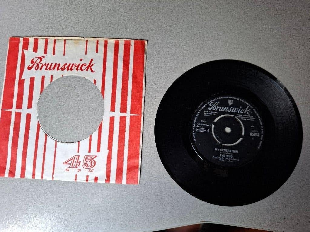 The Who/ My Generation UK  press 1965, Verzenden, 7 inch, Single, Zo goed als nieuw