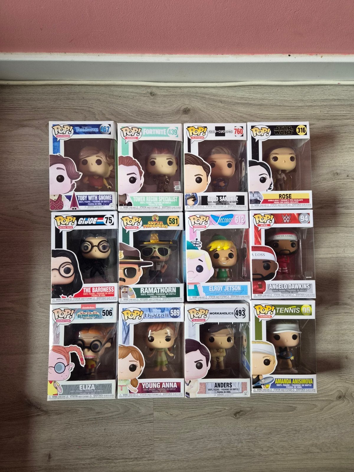 funko pop verzameling, Ophalen of Verzenden, Zo goed als nieuw