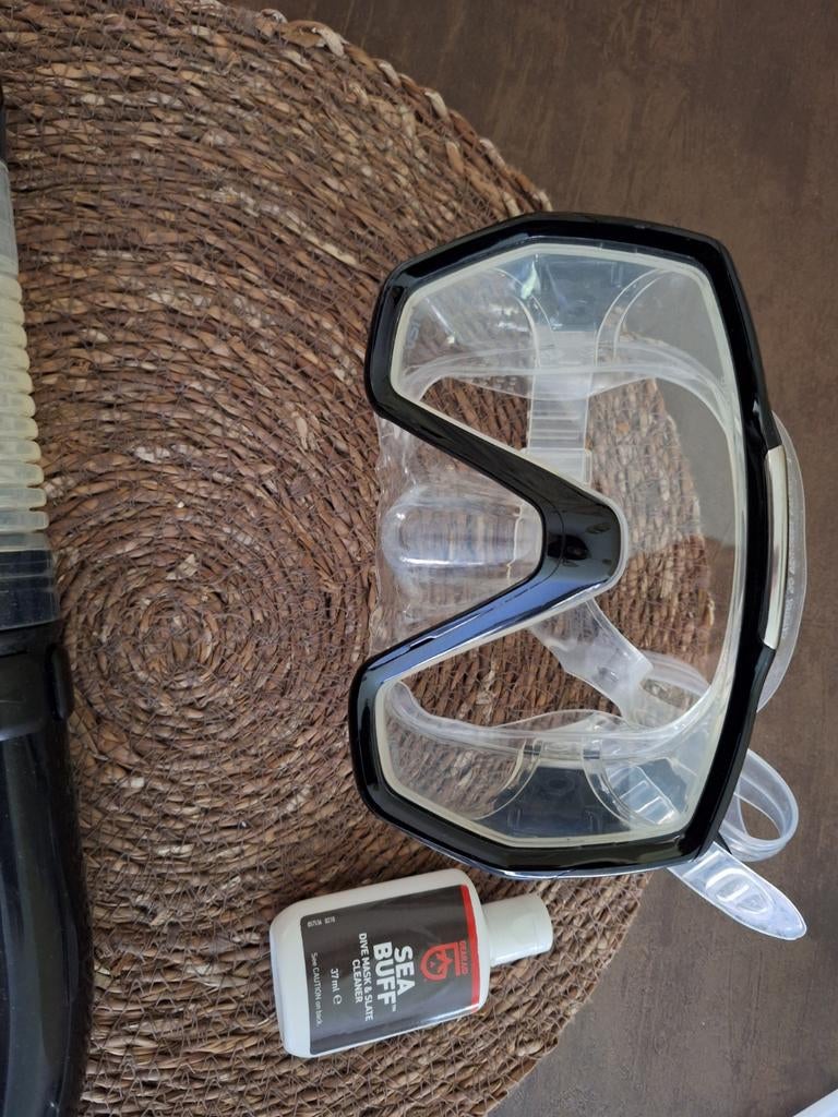 Tusa Freedom HD Duikbril en Snorkel - Zo goed als nieuw, Watersport en Boten, Ophalen of Verzenden