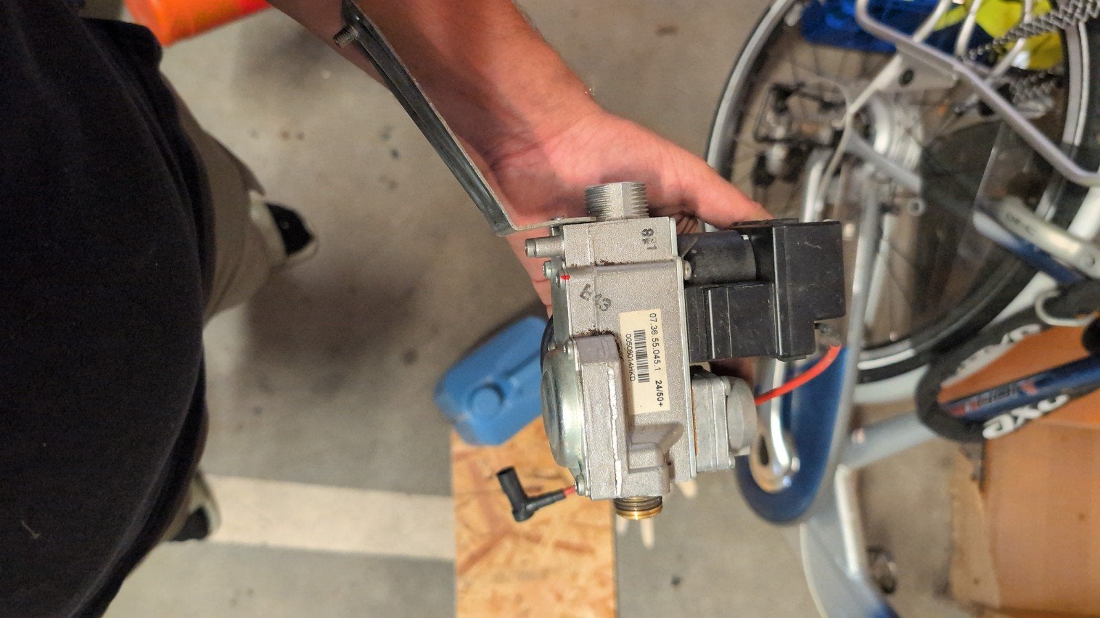 Honeywell gasregelblok - Type RAG1 3118, Doe-het-zelf en Verbouw, Ventilatie en Afzuiging, Ophalen, Gebruikt