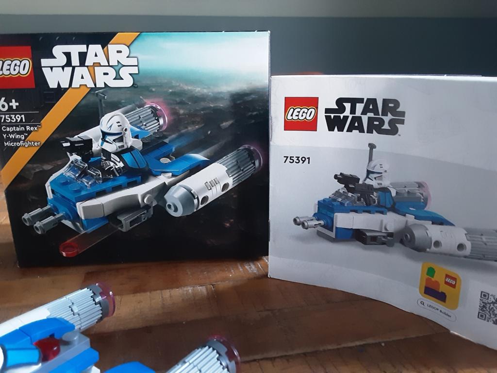 LEGO Star Wars 75391 Captain Rex Y-Wing Microfighter, Ophalen, Star Wars, Lego, Zo goed als nieuw