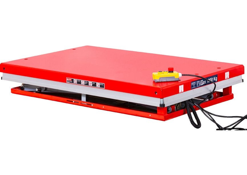 Elektro-hydraulische schaarheftafel 1000MM 2000KG 230V, Ophalen, Nieuw