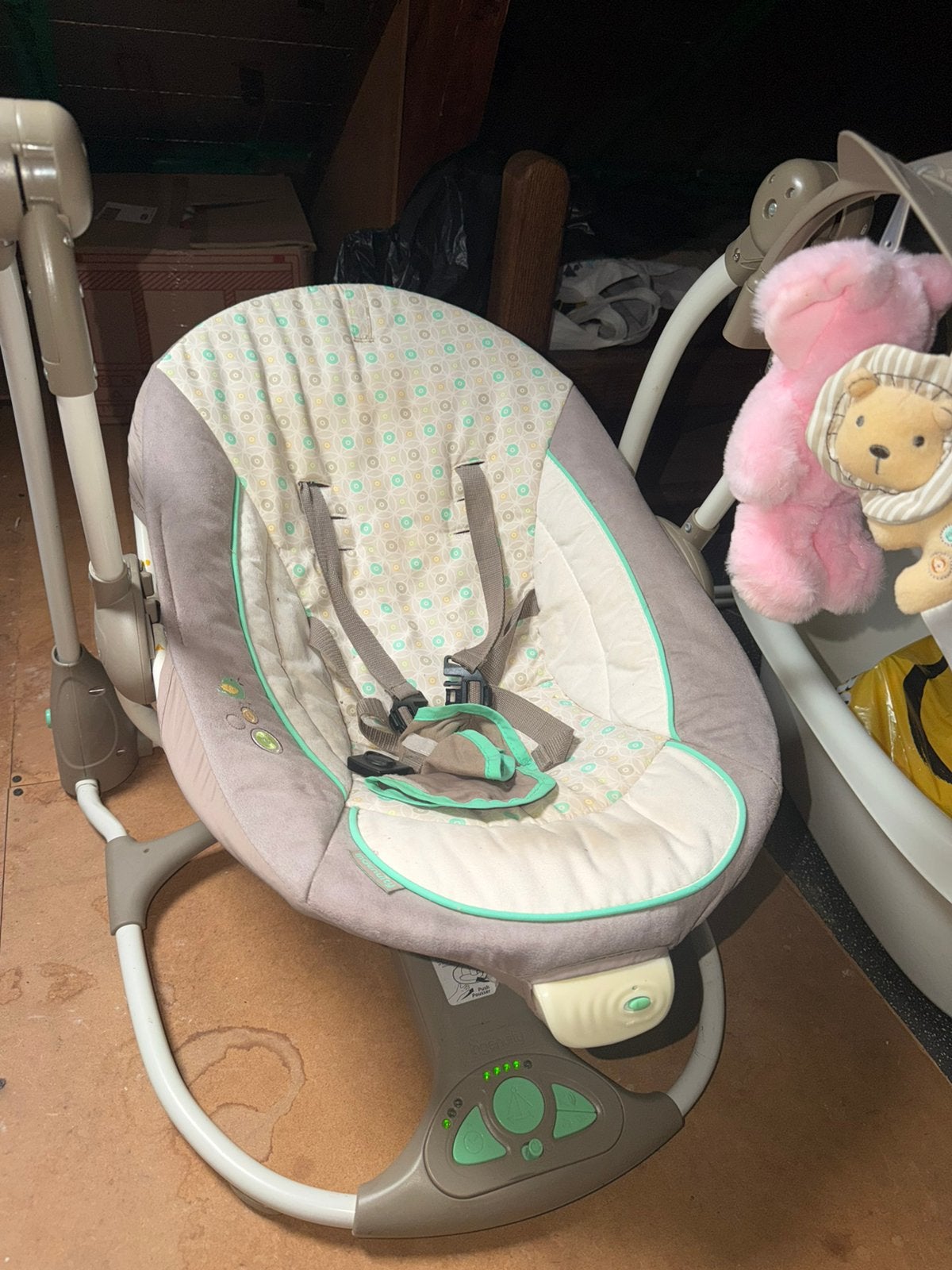 Schommelstoel baby, Ophalen, Gebruikt, Schommelstoel