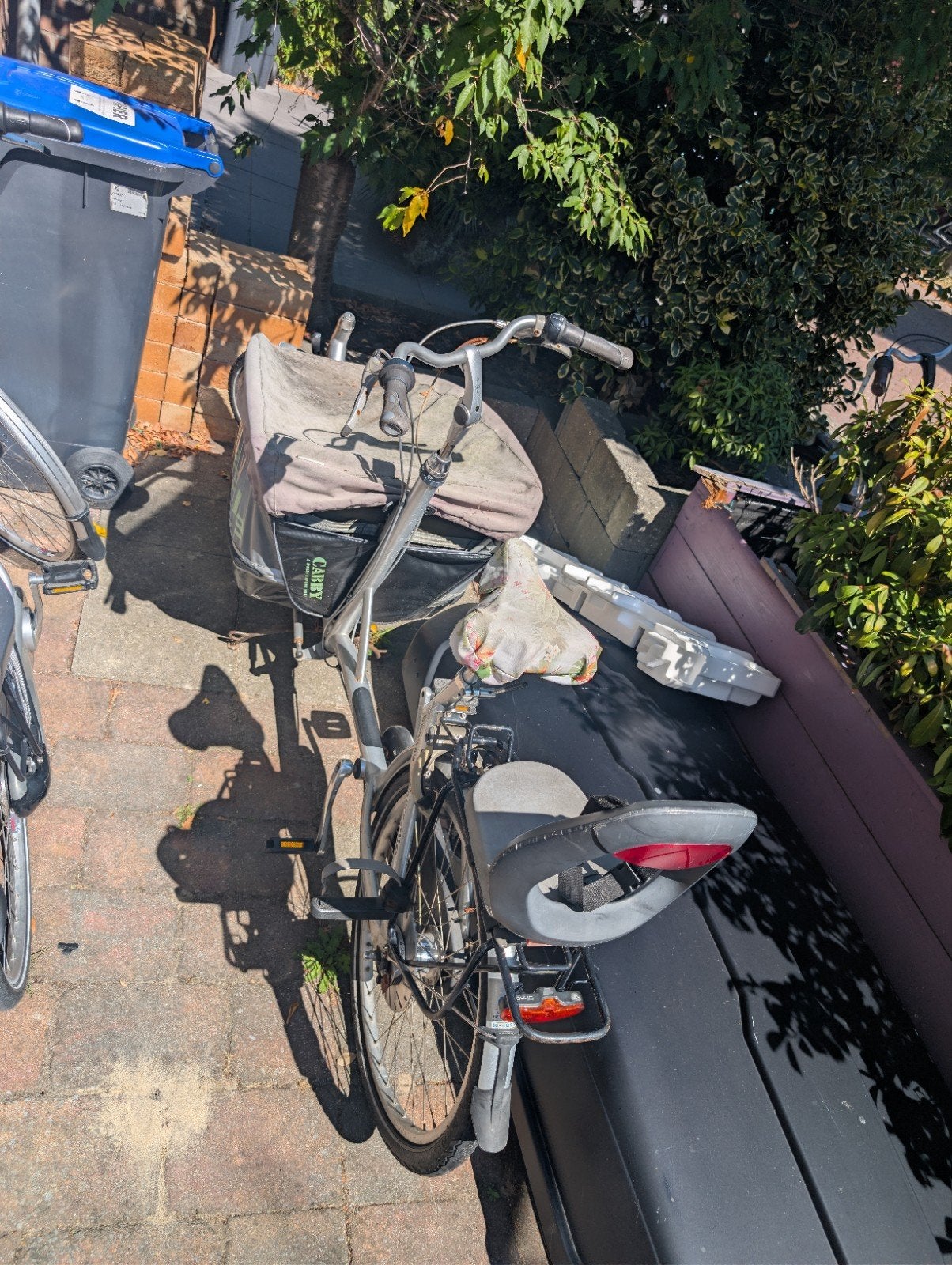 Gazelle cabby bakfiets, 55 cm of meer, Ophalen, Gebruikt, Minder dan 10 versnellingen
