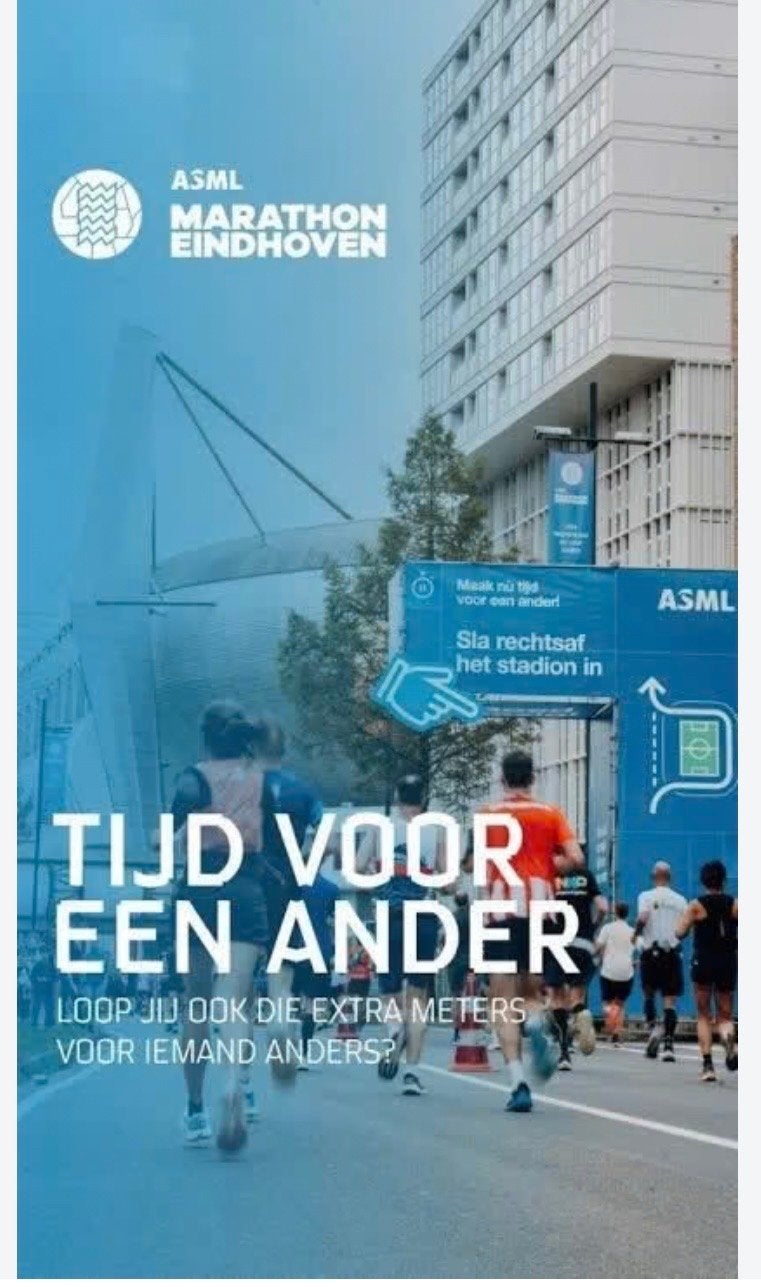 Startbewijs halve marathon Eindhoven, Eén persoon, Oktober