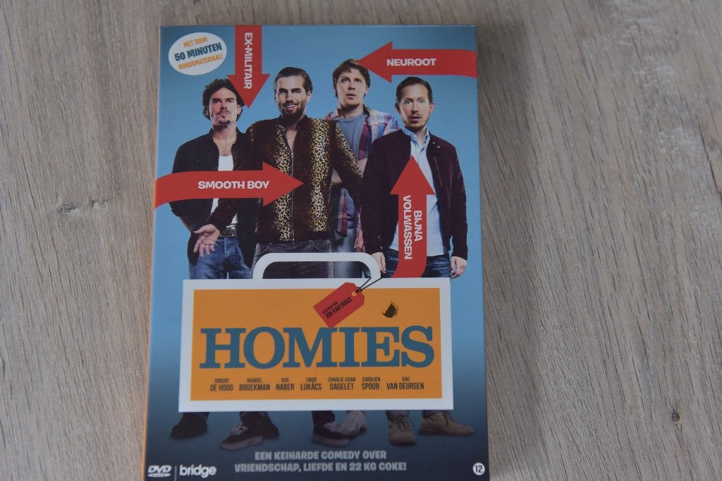 HOMIES - Een keiharde comedy over vriendschap, liefde, Verzenden, Nederlands, Zo goed als nieuw, Komedie