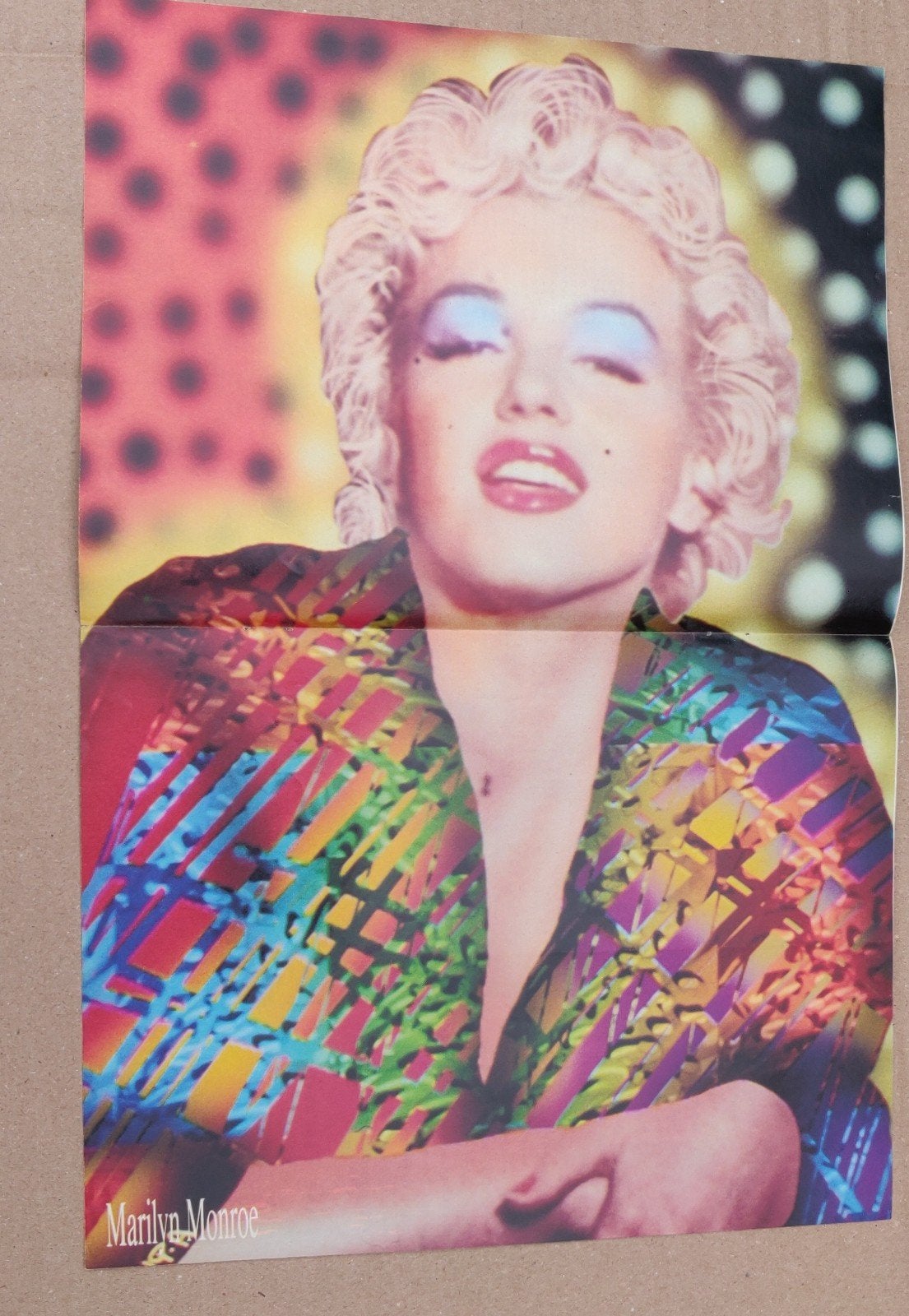 Marilyn Monroe poster, Ophalen of Verzenden, Zo goed als nieuw, A1 t/m A3, Film en Tv