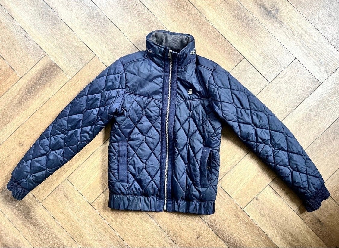 G-Star RAW gewatteerde jas - Zo goed als nieuw, Kleding | Heren, Ophalen of Verzenden, Zo goed als nieuw, Maat 46 (S) of kleiner