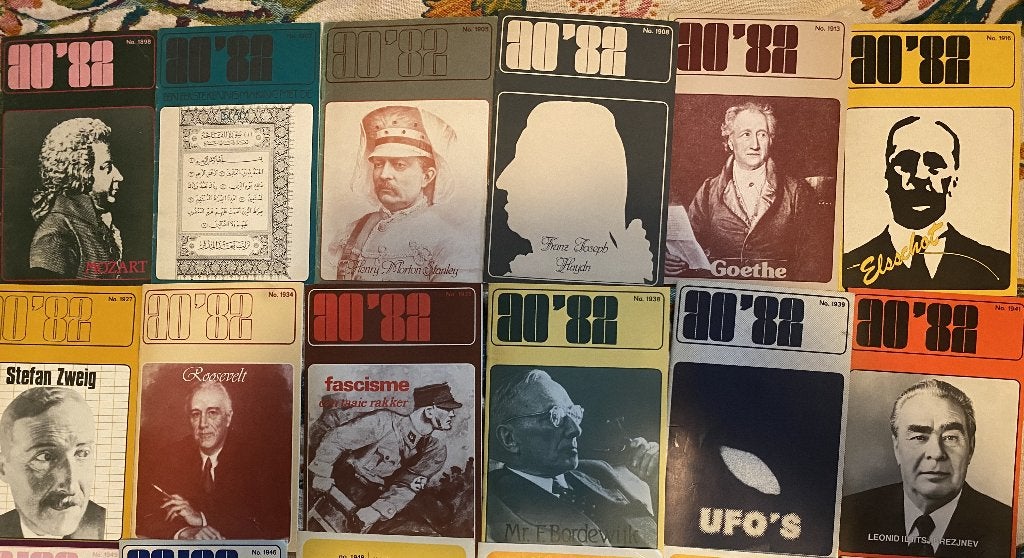 25 AO boekjes uit de jaren 1982-1983 in één koop, Gelezen, Maatschappij en Samenleving, Diverse auteurs, Ophalen of Verzenden