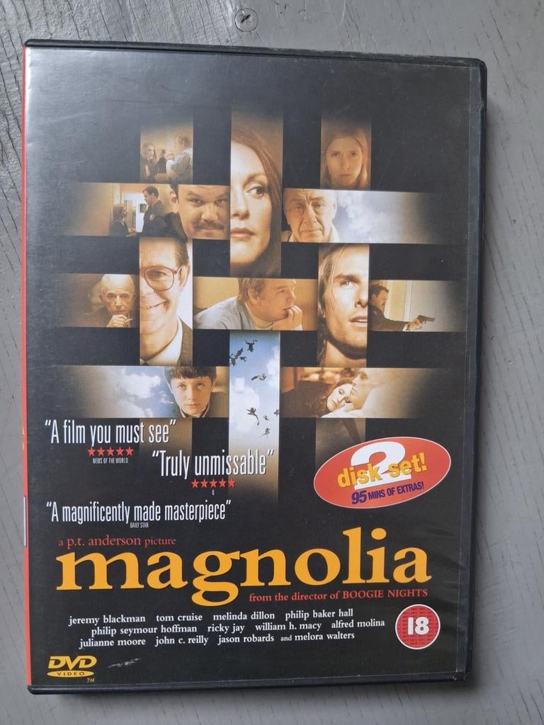 Magnolia DVD - P.T. Anderson meesterwerk (2-disk set), Ophalen of Verzenden