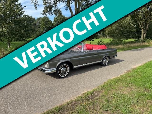 Mercedes-Benz 220 SEb Cabriolet 1963 Totaal gerestaureerd, Achterwielaandrijving, Gebruikt, Overige modellen, Cabriolet