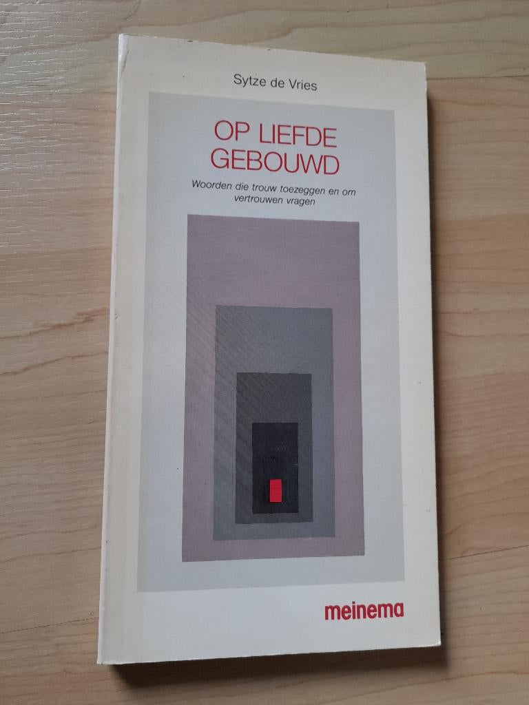 OP LIEFDE GEBOUWD Sytze de Vries gedichten, Ophalen of Verzenden, Gelezen