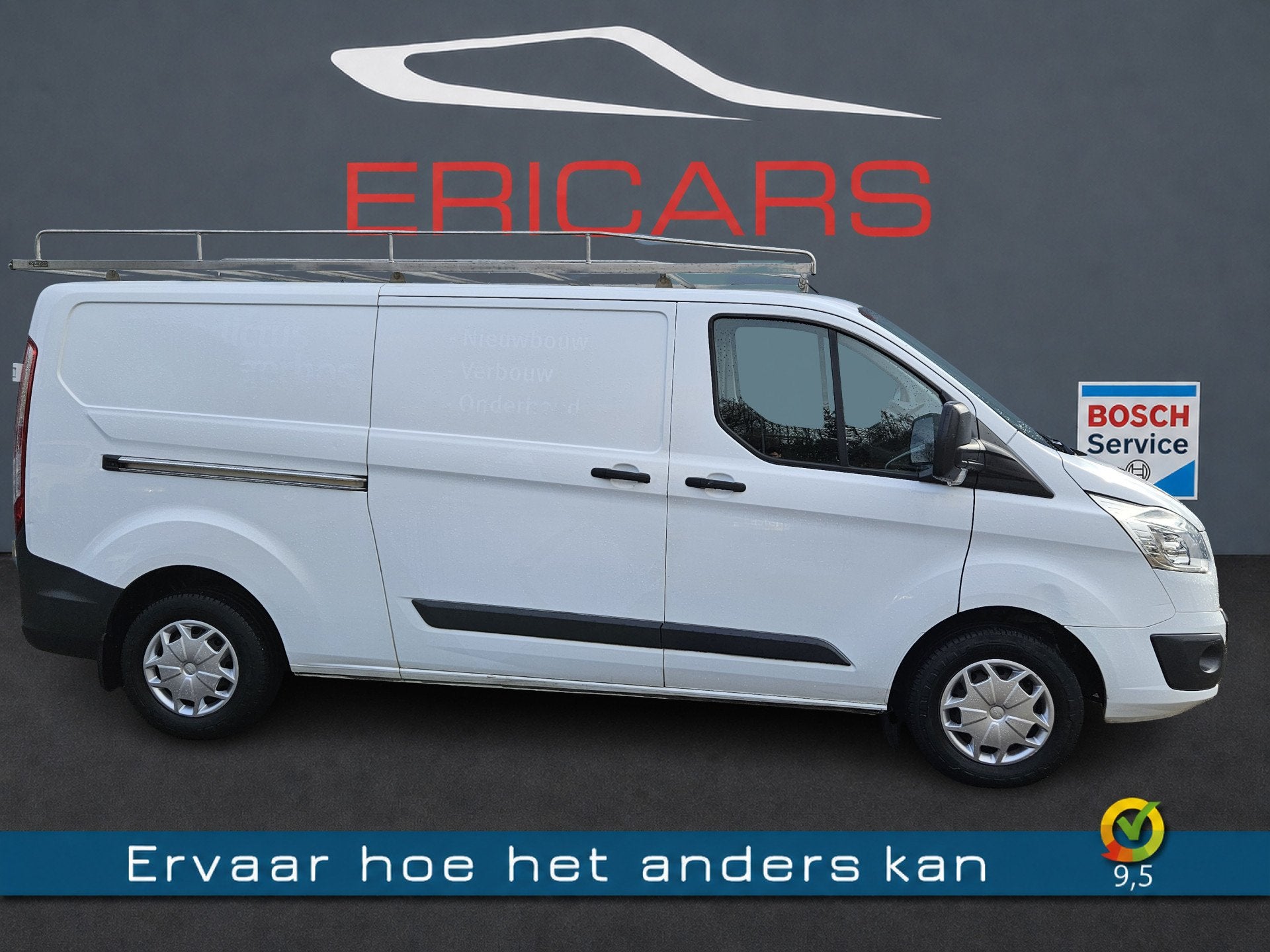 Ford Transit Custom 310 2.2 TDCI L2H1 Trend (bj 2016), Auto's, Bestelauto's, Voorwielaandrijving, Euro 5, Stof, Gebruikt