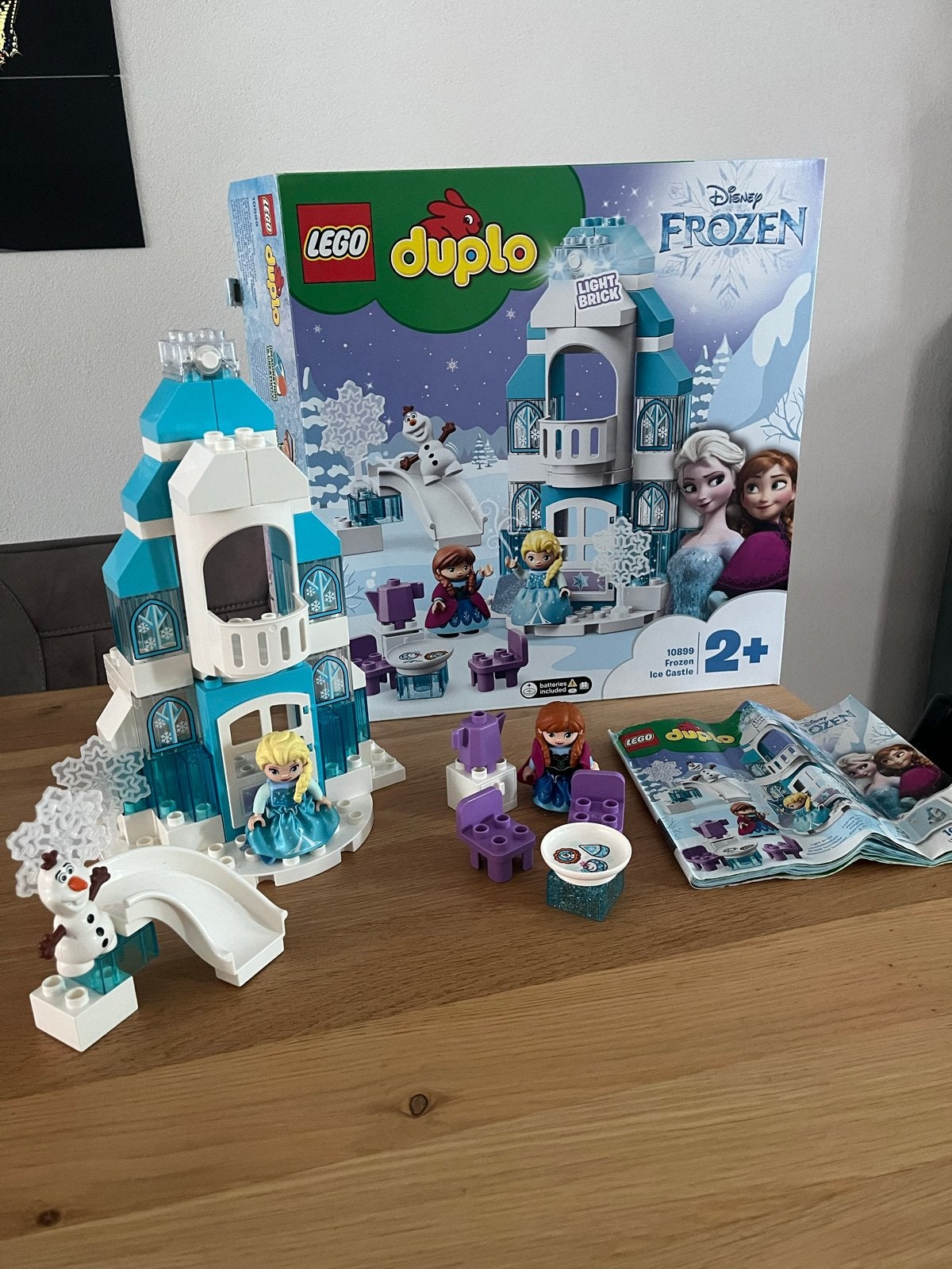 Lego Duplo Disney Frozen IJskasteel 10899 - Complete set, Ophalen of Verzenden, Zo goed als nieuw, Compleet, Complete set