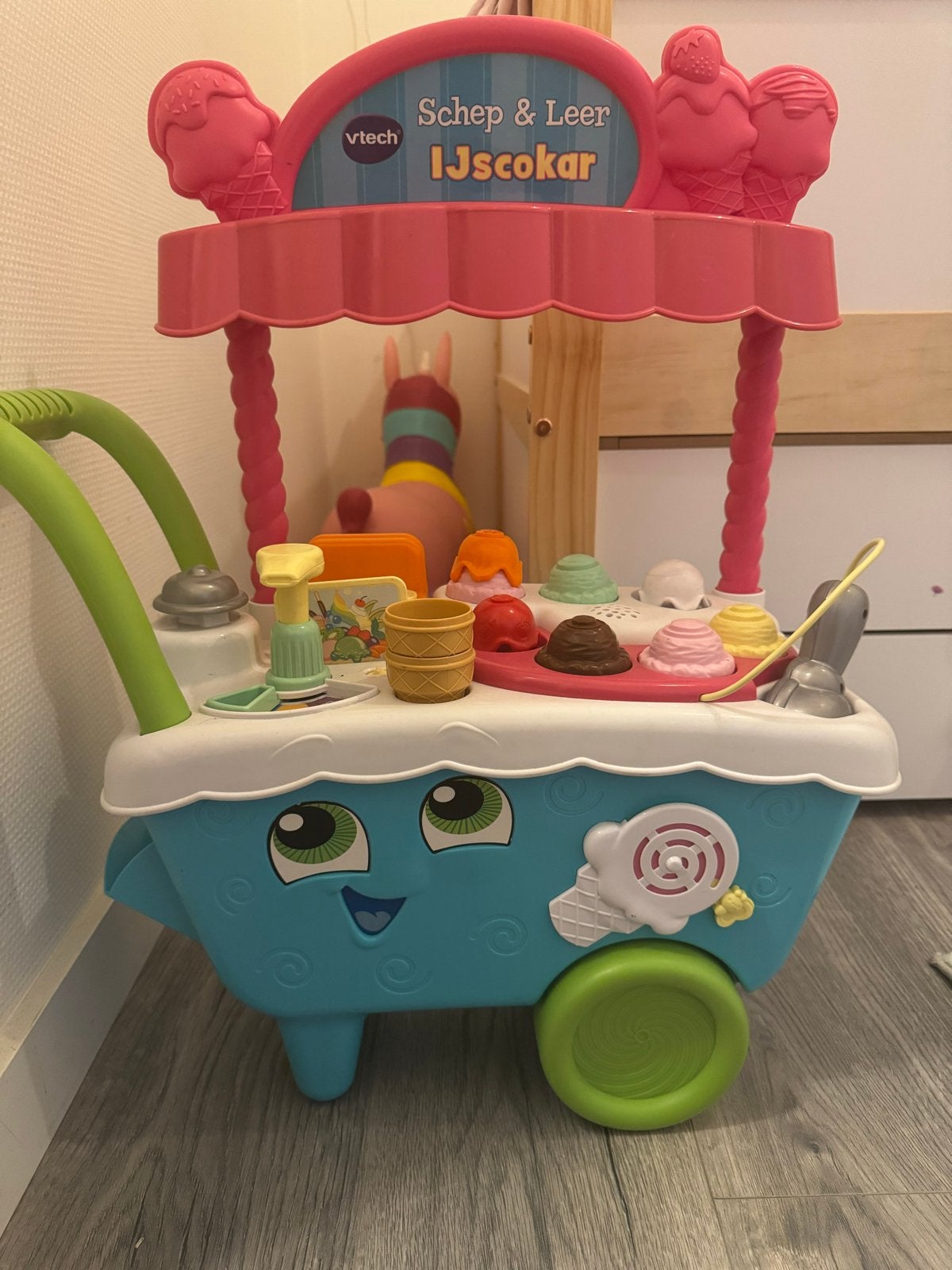 VTech Schep & Leer IJscokar, Ophalen of Verzenden, Zo goed als nieuw, 2 tot 4 jaar