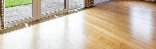 Foto 4 van Beuken vloer lamelparket 33 m2 + 9 m2 vloerdelen 1,4 cm dik