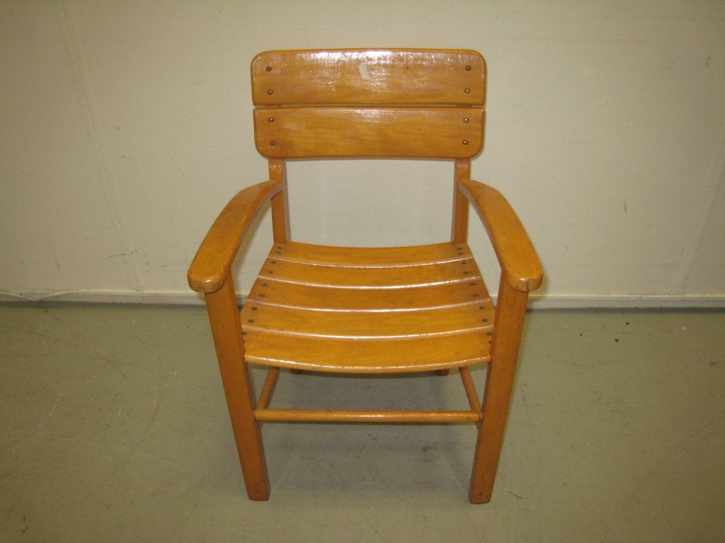 Vintage Herlag kinderstoel, Niet ingevuld, Gebruikt, Niet ingevuld, Niet ingevuld